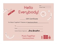 Gift Certificate