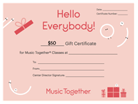 $50 Gift Certificate