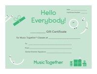 Gift Certificate