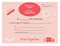 Choose Gift Certificate Amount