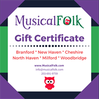 Musical Folk Gift Certificate