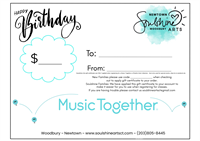 Give the gift of music for their Birthday!