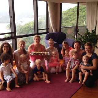 Did you know that TipToe Music began in Hong Kong?  Here are the first TipToe Music families saying goodbye to E-J before she moved to Canada in June 2014