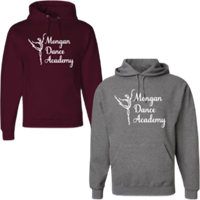 Hoodie, Unisex Adult/Youth, Fleece Hooded