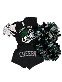 Cheer Practice package with bow