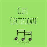Gift Certificate