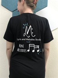 Lyrics and Melodies t-shirt- ADULT
