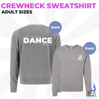 Gray Crewneck Sweatshirt (Adult only)