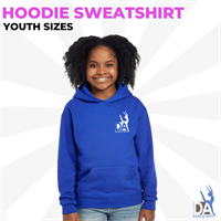 Blue Hoodie - Dancer Logo (Youth only)
