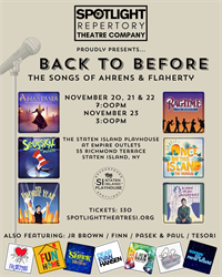 Back to Before, Thursday, November 20th 7pm