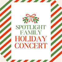 HOLIDAY CONCERT ~ Sunday, December 21, 4:00pm