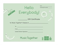 Gift Certificate