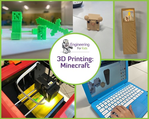 3D Printing: Minecraft Creations