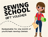Youth/Teen Gift Certificate