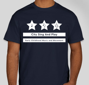 Navy Large CSAP Adult T-shirt