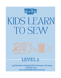 Kids Sewing Book & Patterns Level 2