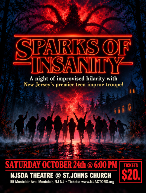 SPARKS OF INSANITY • LIVE IMPROV COMEDY SHOW!