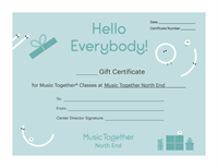 Purchase a Gift Certificate