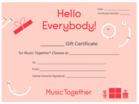 Gift Certificate
