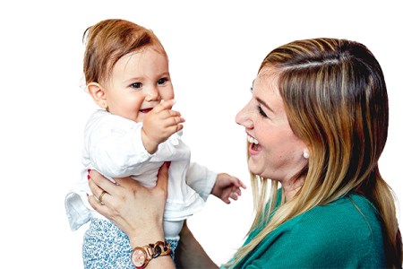 Mommy plus baby
