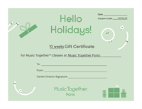 Full Music Together Course- 10 weeks