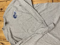 Grey MMS Long Sleeve T-Shirt Adult S