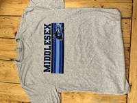 Grey Stripes T-Shirt - Youth XL