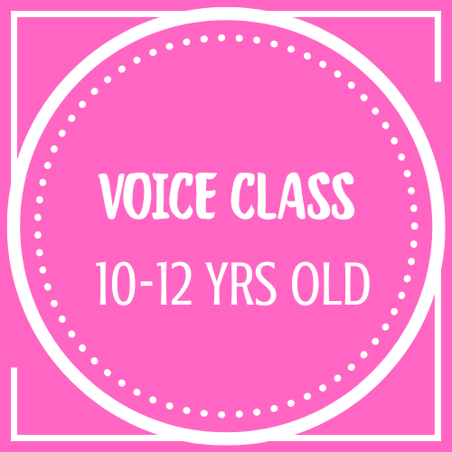 Voice Class | 10-12 yrs old