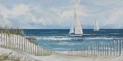 Paint Along Tranquil Seascape